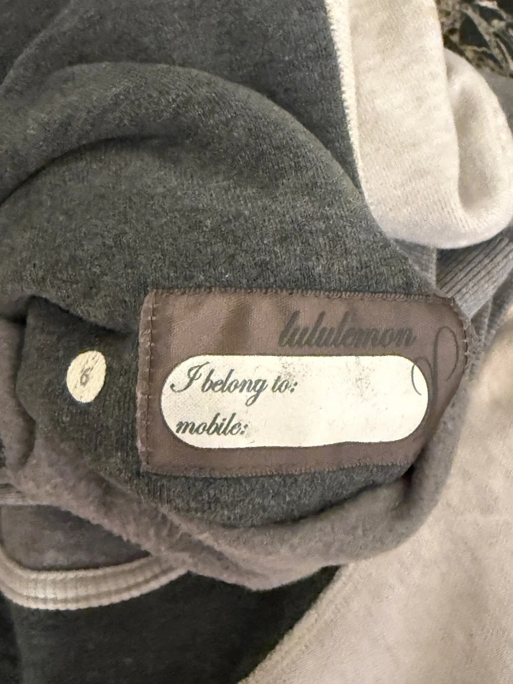 Lululemon Scuba Full Zip Hoodie Gray Women’s Sz 6